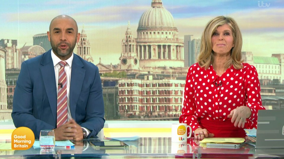 Alex returned to hosting duties on GMB this morning alongside Kate Garraway