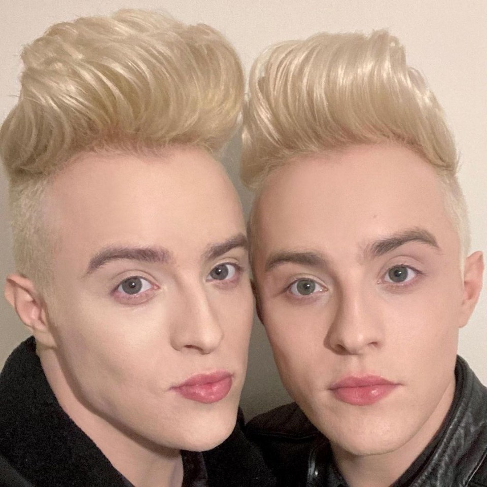 John and Edward were raising money for charity in honour of their late mum