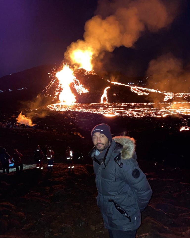 The volcano is not believed to pose a danger to nearby buildings