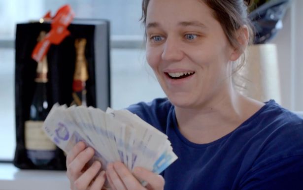 Jodie swaps her £50 a week budget for £1,500 on the show