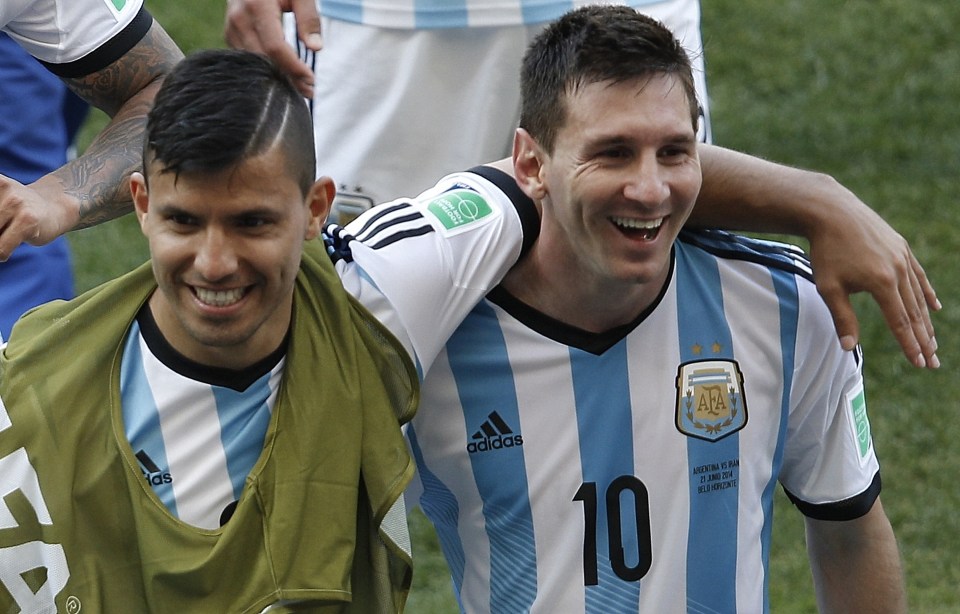 Messi could be united with his Argentine pal Aguero