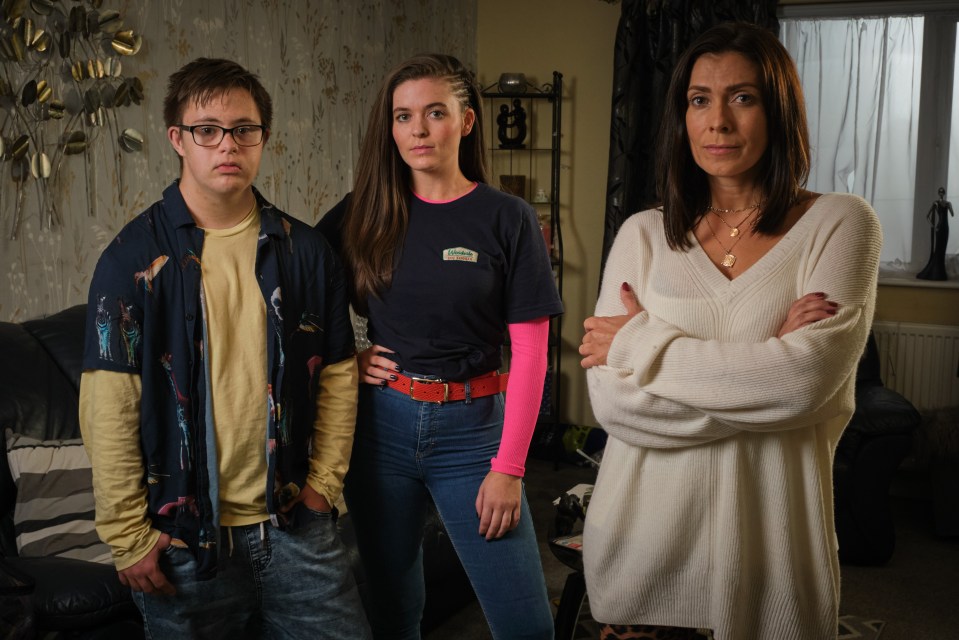 Ruben Reuter,left, is best known for his role as Finn McLaine in The Dumping Ground