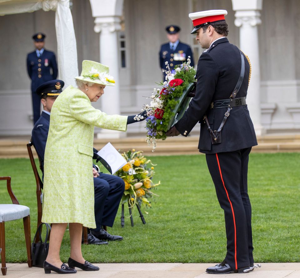 Her Majesty stepped out of her Windsor Castle bubble for the centenary celebrations of the Royal Australian Air Force