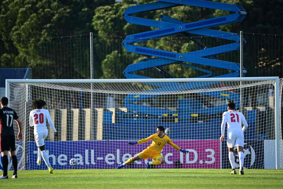 Ebere Eze had put England 1-0 up