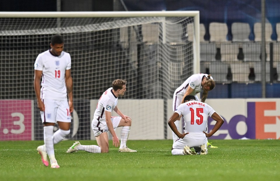 It was agony for Aidy Boothroyd's Young Lions