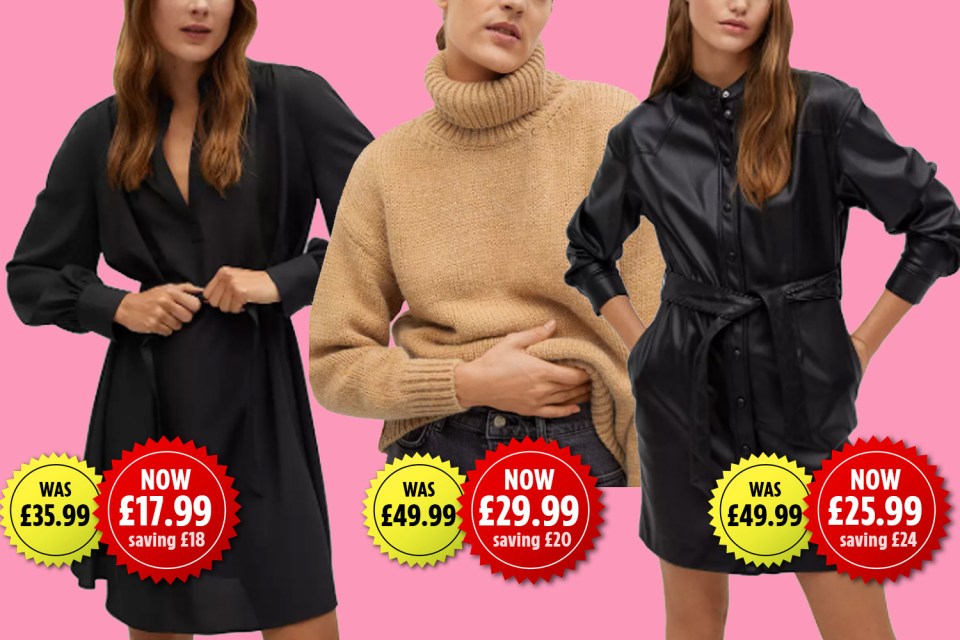 There are some great offers to be had for dresses and jumpers