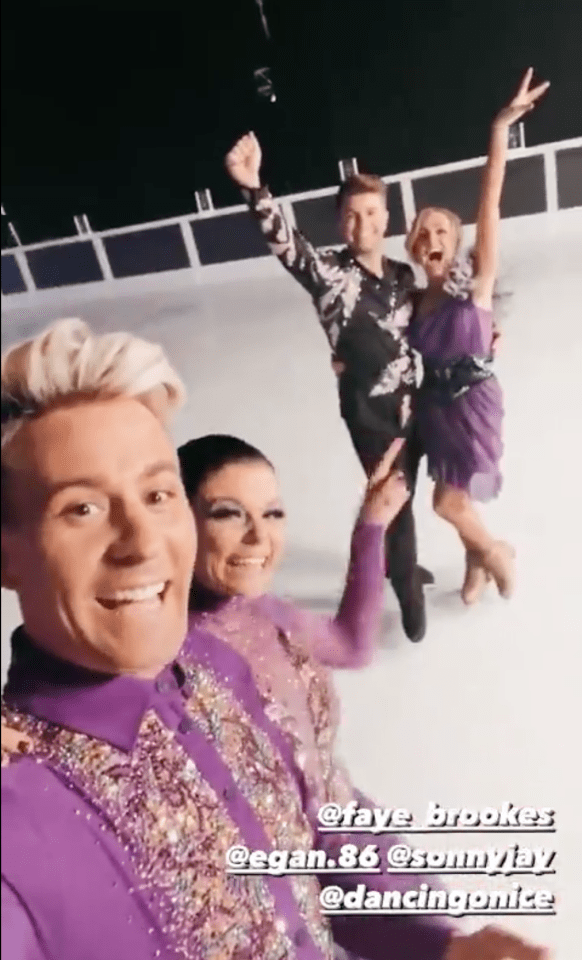 Dancing on Ice star Matt revealed the winner on Instagram - before the live show had aired