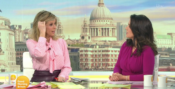 She discussed Finding Derek with Susanna Reid on today’s GMB