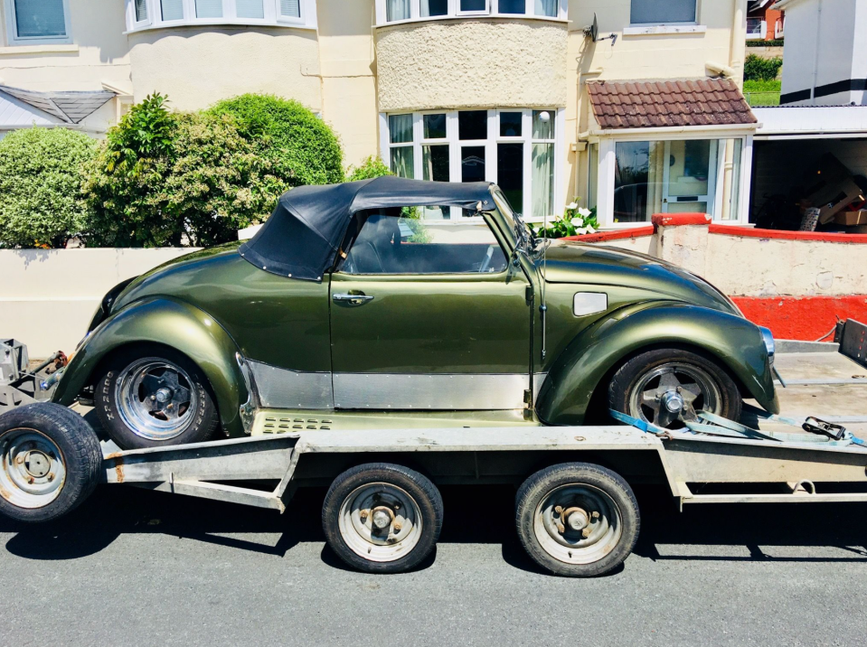 Andreas’ VW Beetle Wizard was restored as part of the Car S.O.S show