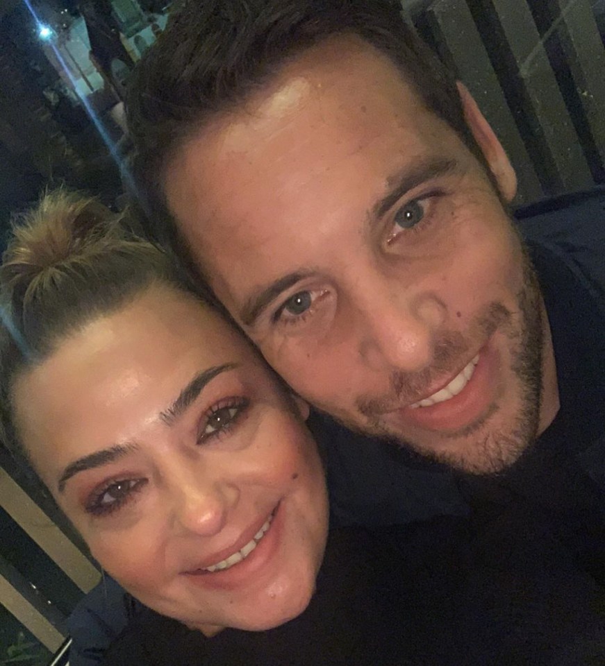 Lisa Armstrong looks happy in love with boyfriend James Green