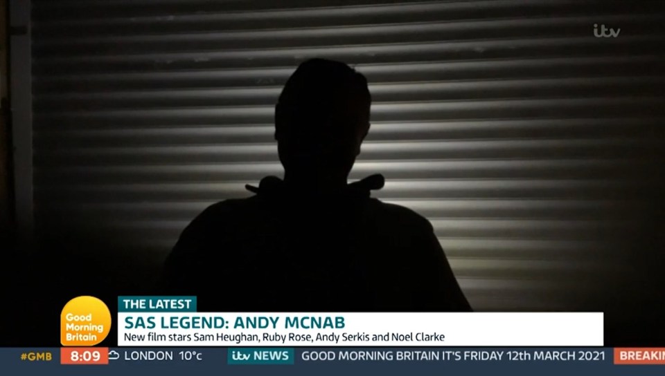 Andy McNab never reveals his identity during media appearances