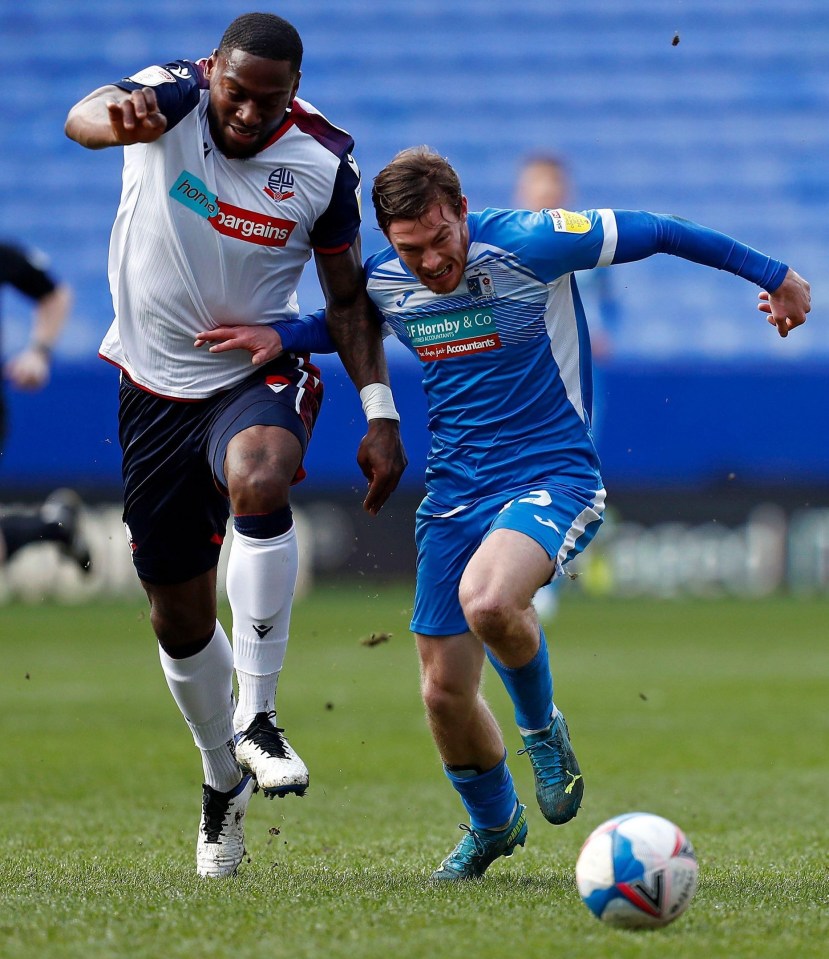 Santos has impressed with his strength, power, pace and passing at Bolton