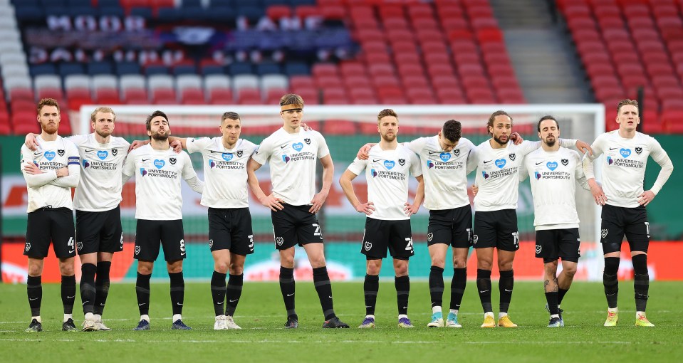 Pompey lost on penalties to Salford in the Papa John's Trophy final at Wembley on Saturday