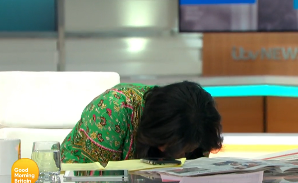 Ranvir Singh was in hysterics at the comment