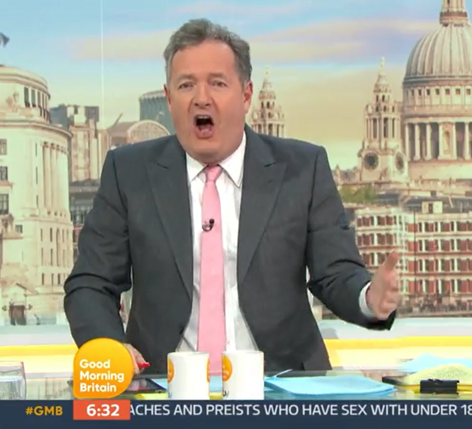 Piers said his 'work was done' after yesterday's GMB beat BBC Breakfast in the ratings battle