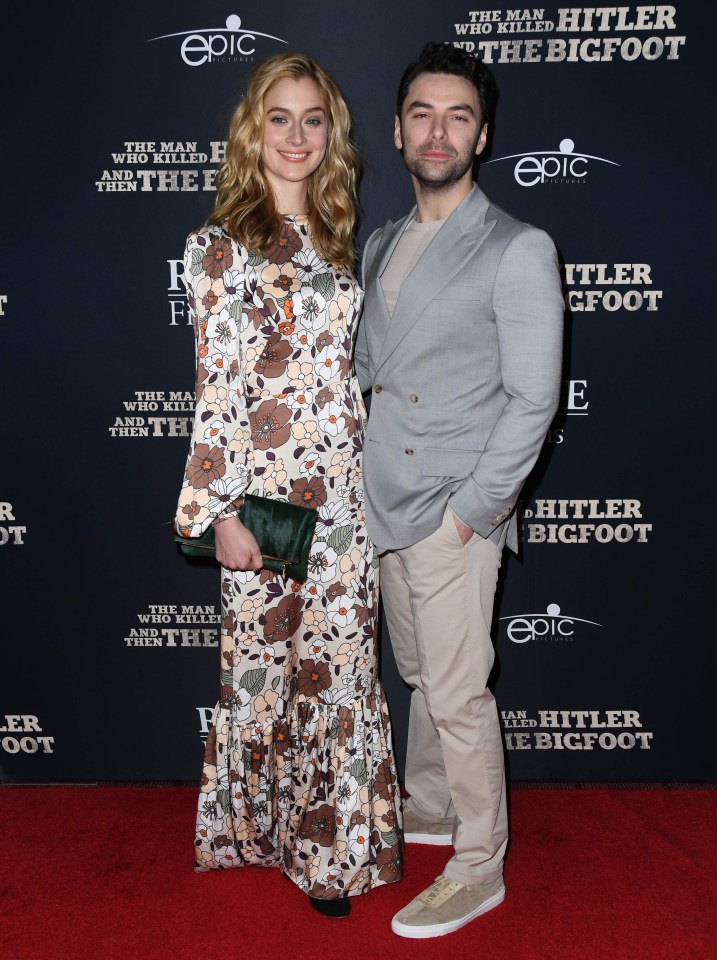 Aidan Turner has secretly married his long-term girlfriend Caitlin Fitzgerald