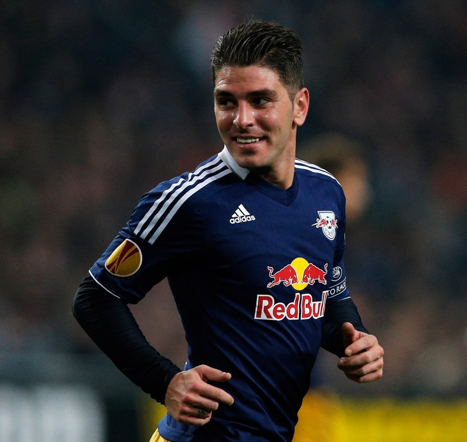 Soriano enjoyed his best years in football at Red Bull Salzburg