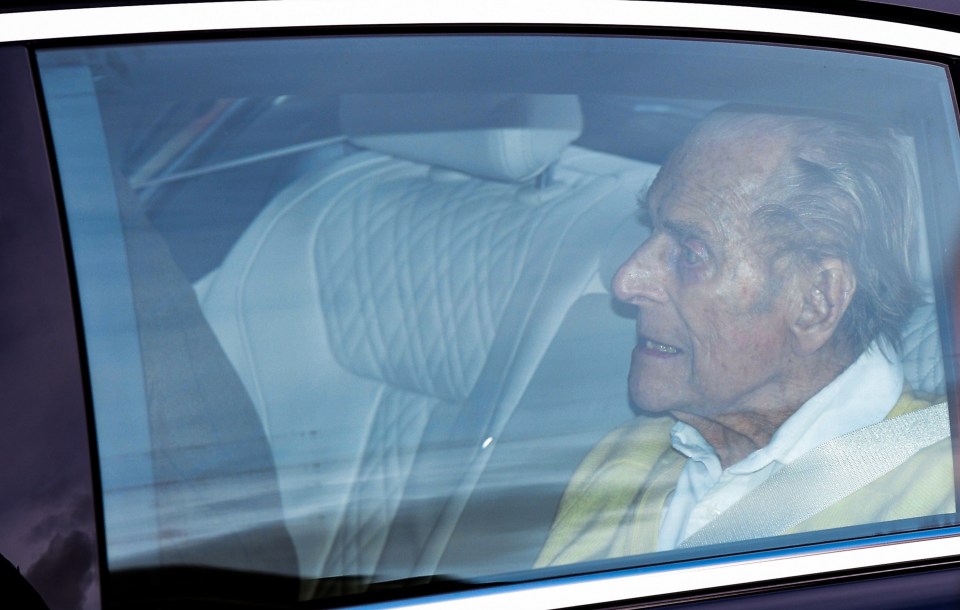 The Duke left hospital yesterday after his longest-ever stay