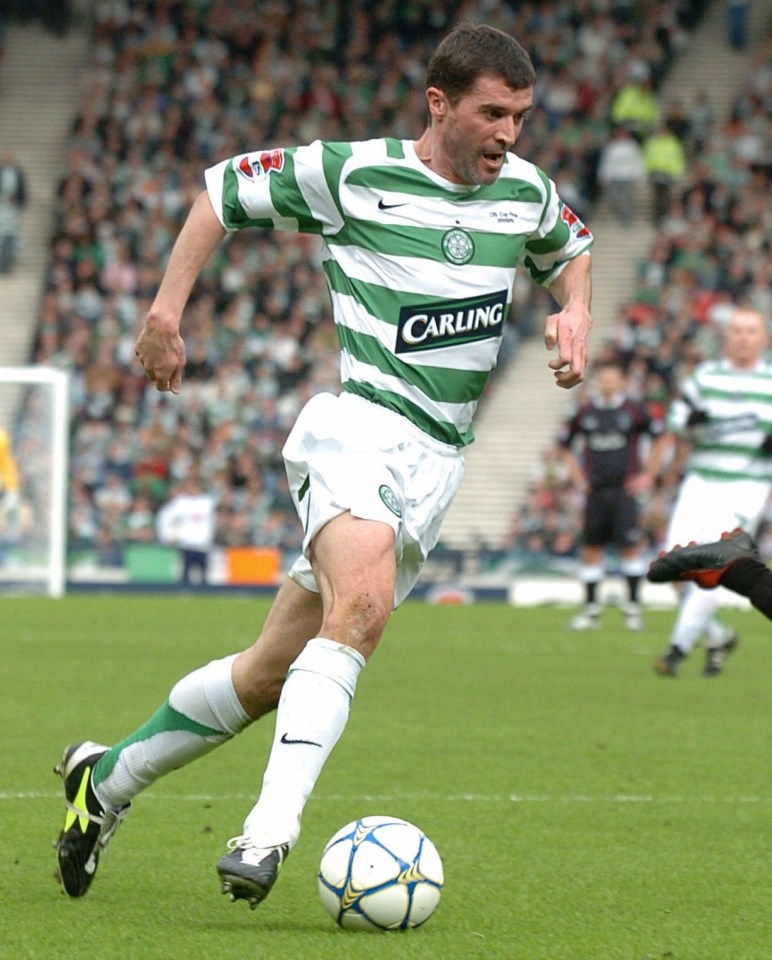 The midfielder had a short spell at Celtic to end his career