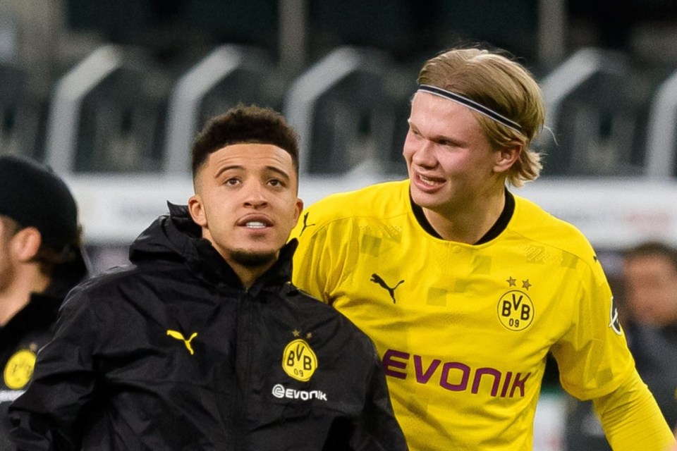 Jadon Sancho and Erling Haaland are both high on United's wishlist