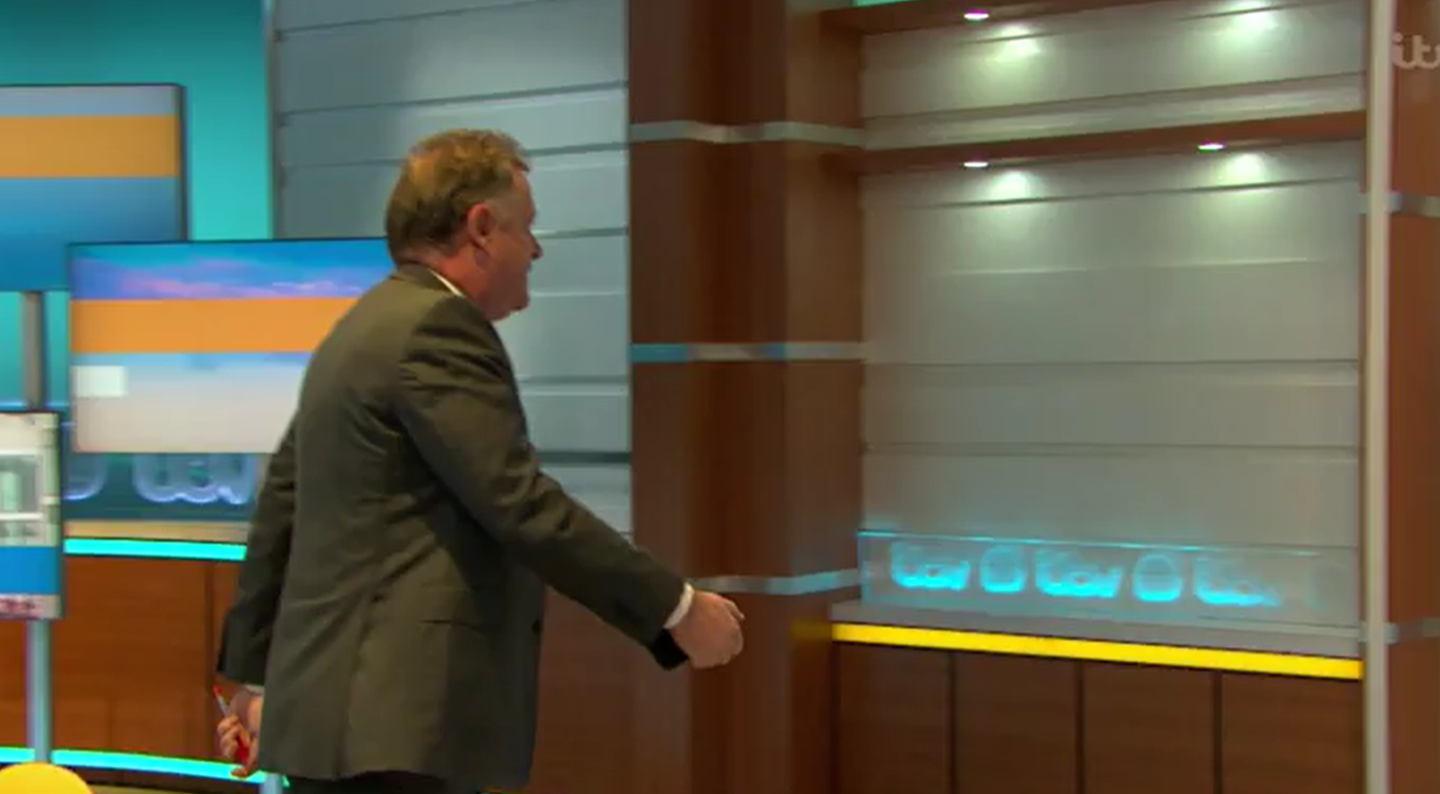 Piers Morgan sensationally stormed off GMB last week