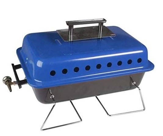 Get cooking with this portable barbecue