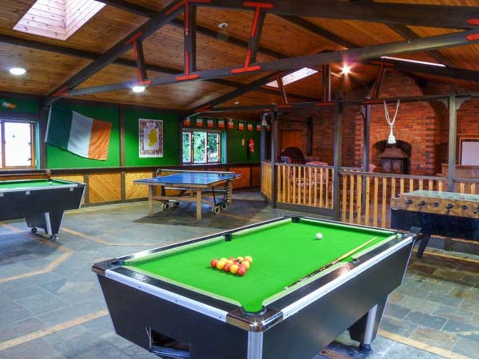 Groups will love the on-site games room