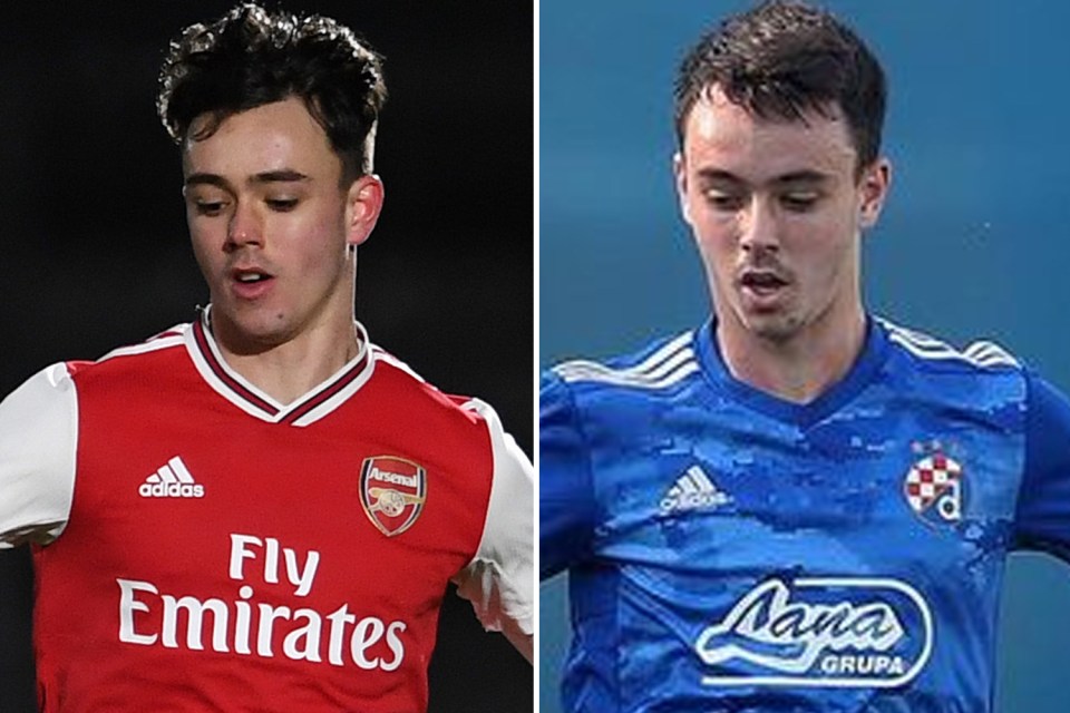 Ex-Arsenal ace Robbie Burton, 21, quit boyhood side Arsenal for Dinamo Zagreb