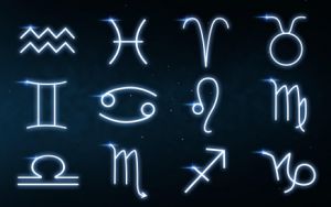 Each star sign has its own mysterious glyph