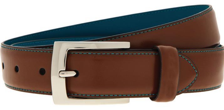 This brown leather belt will set you back £17