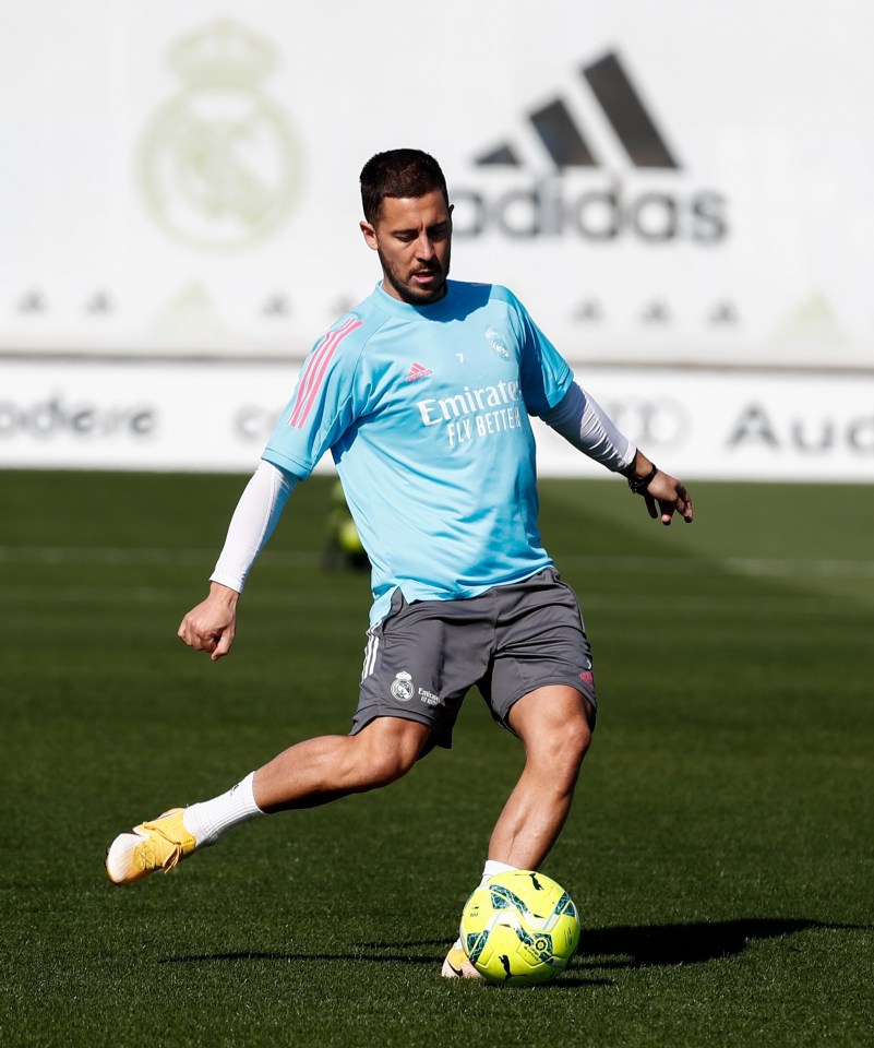 Eden Hazard is set to be fit to face old side Chelsea in the Champions League