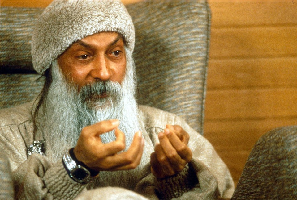 Rajneesh died in 1990