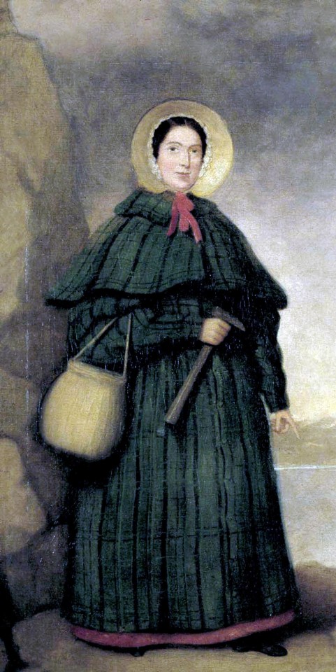 Mary Anning became famous for her fossil discoveries in Lyme Regis, Dorset