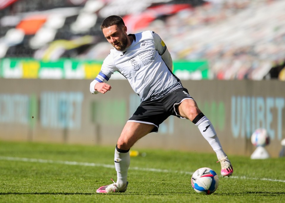 Swansea skipper Matt Grimes says the online abuse faced by his team-mates is ‘wholly unacceptable’.