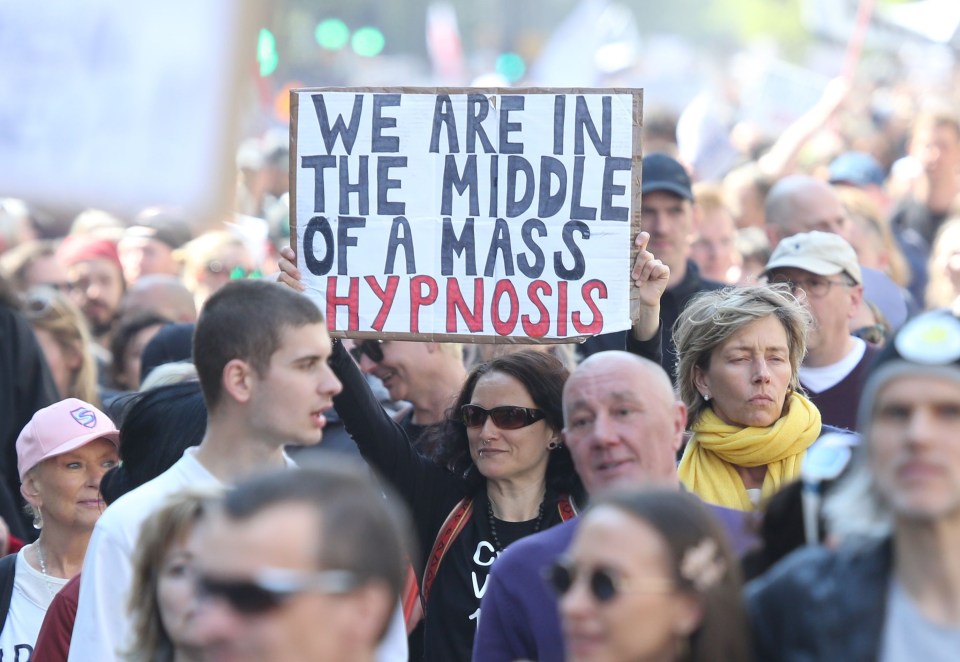 Thousands of people took part in the Unite for Freedom march