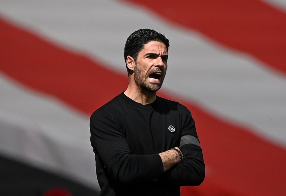 And neither was Arsenal manager Mikel Arteta