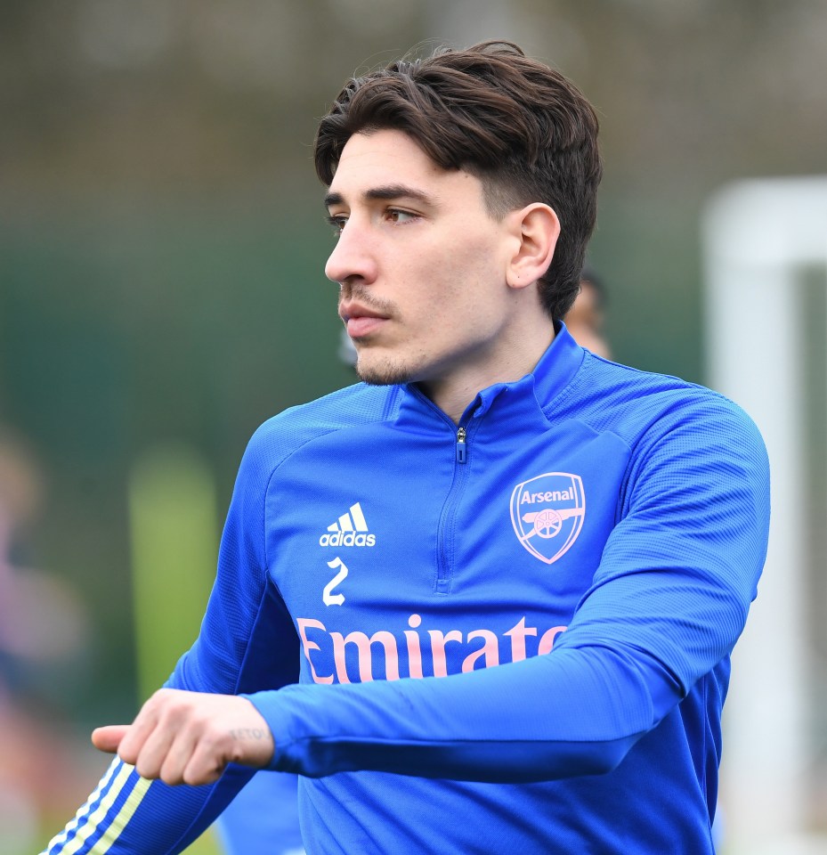 Hector Bellerin's future at Arsenal is uncertain