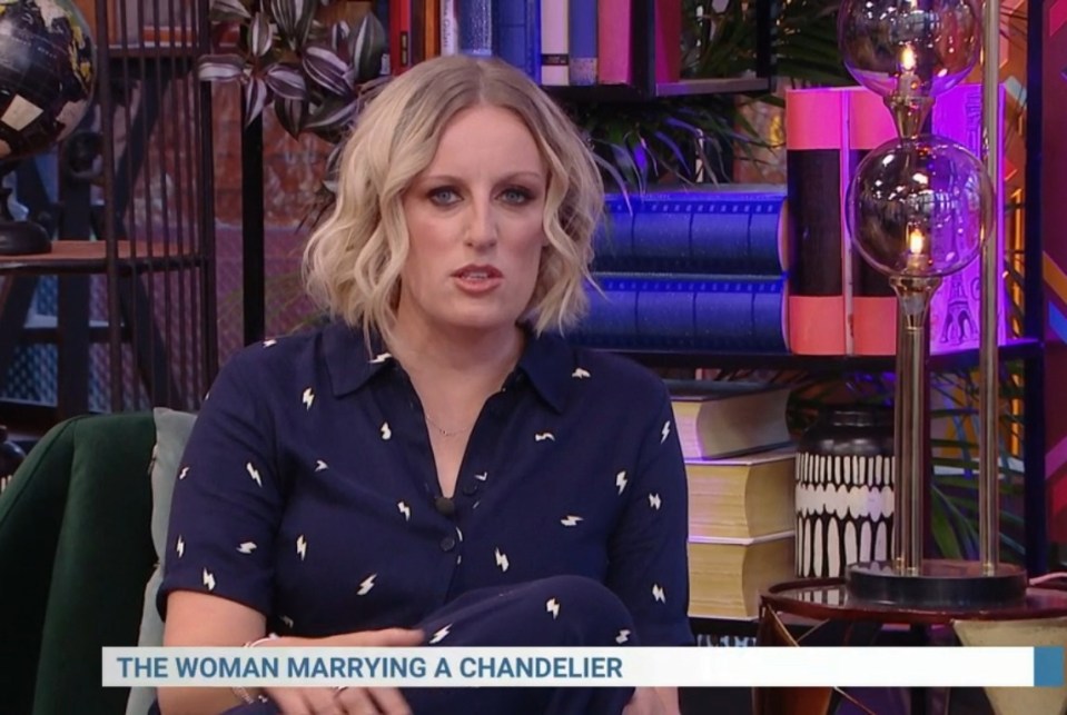 Steph McGovern was left baffled as she quizzed the guest about her affection for objects