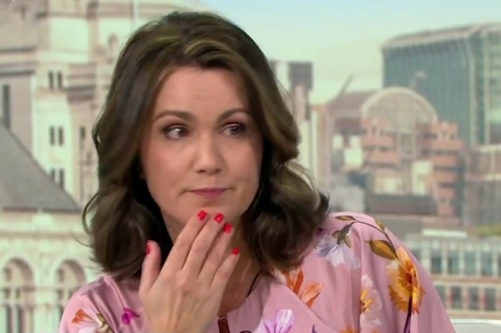 Susanna Reid broke down on GMB today while talking to the sobbing parents of the hero who died in the Thames