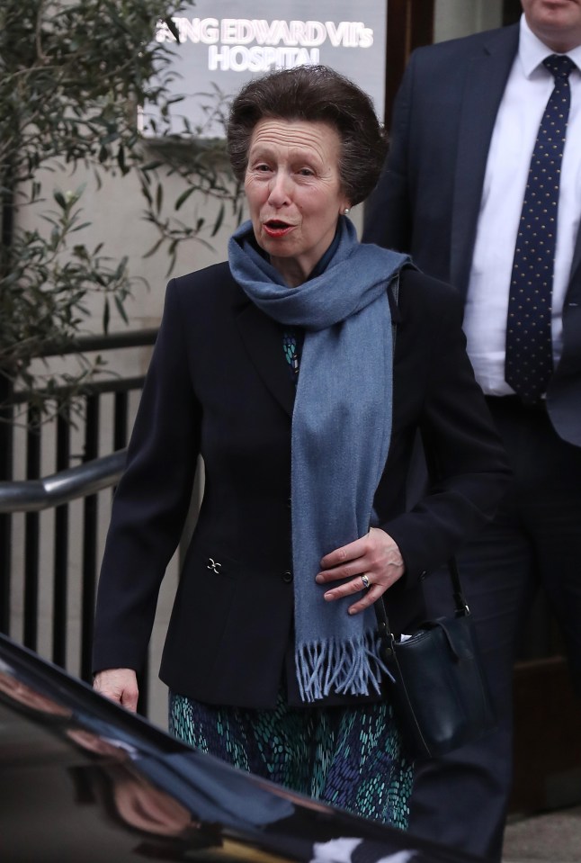 The Queen’s daughter Princess Anne has rallied around the monarch