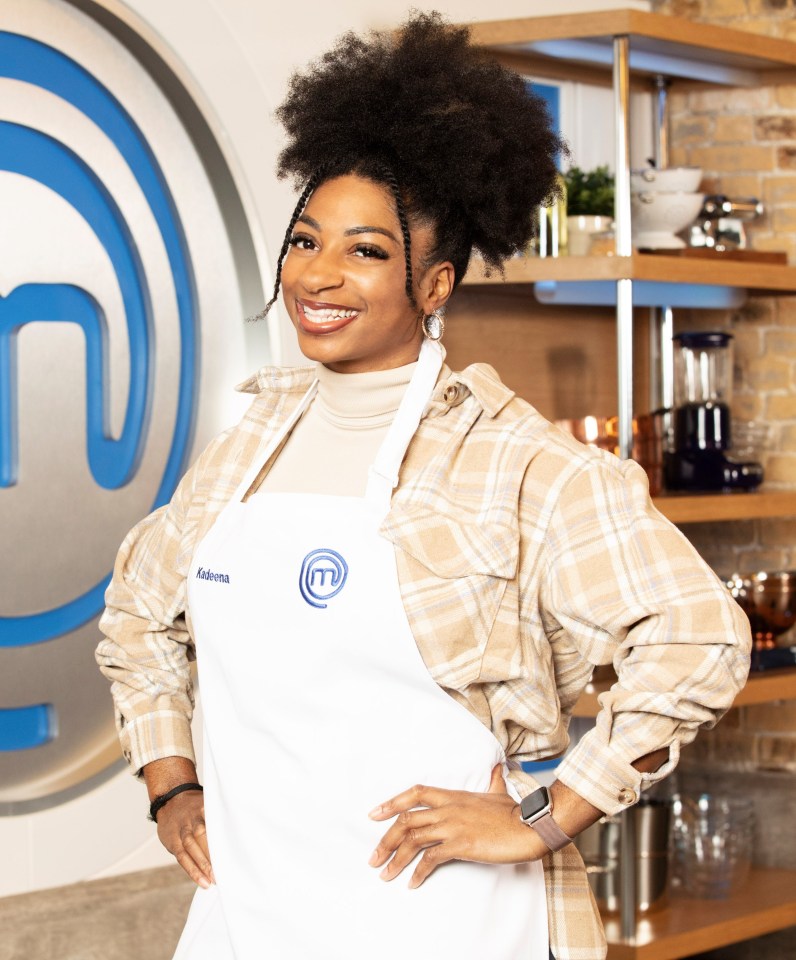 British parasport athlete Kadeena Cox is taking to the Celebrity MasterChef kitchen