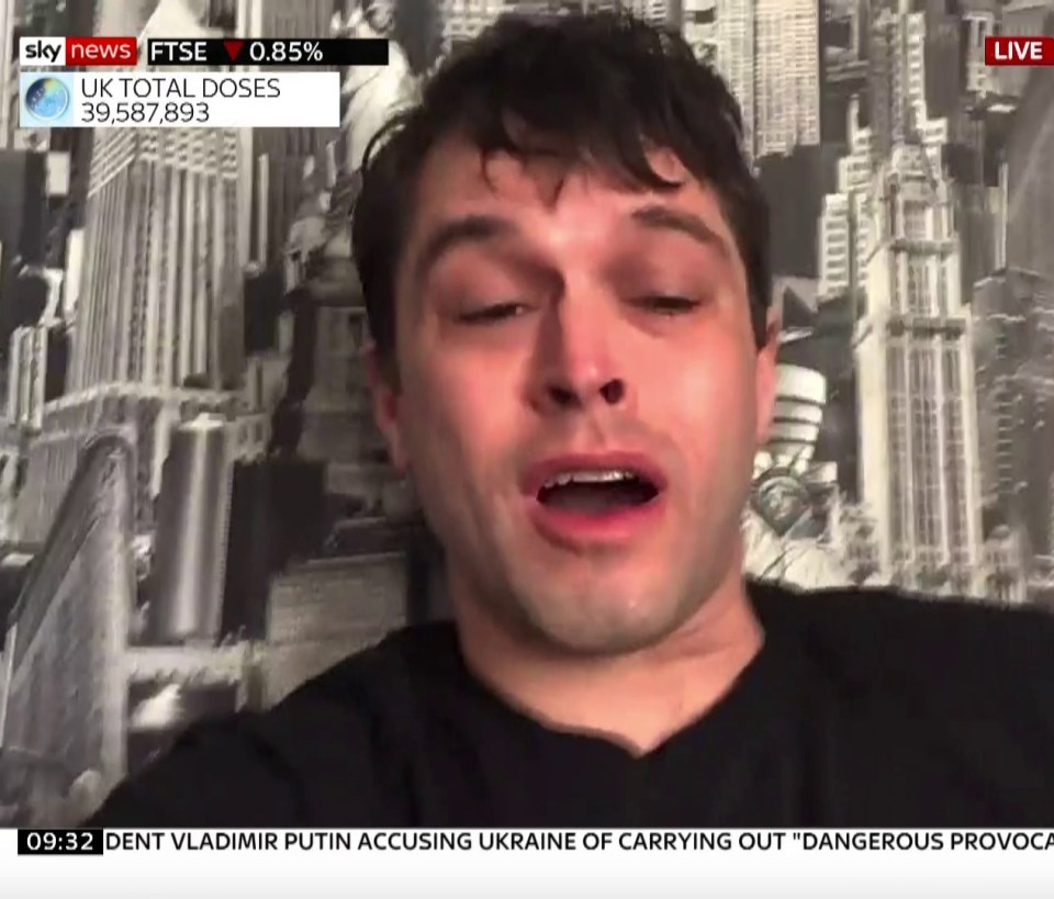 Nikki Grahame's Big Brother ex Pete Bennett spoke about his pain on Sky News today