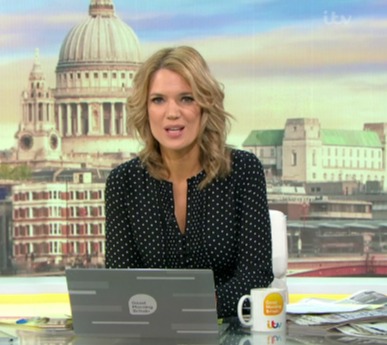 Charlotte Hawkins reflected on meeting the royals