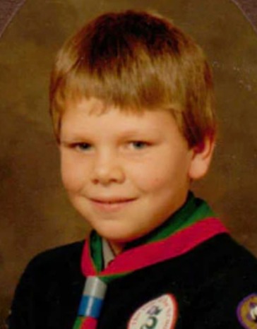 Tom as a youngster