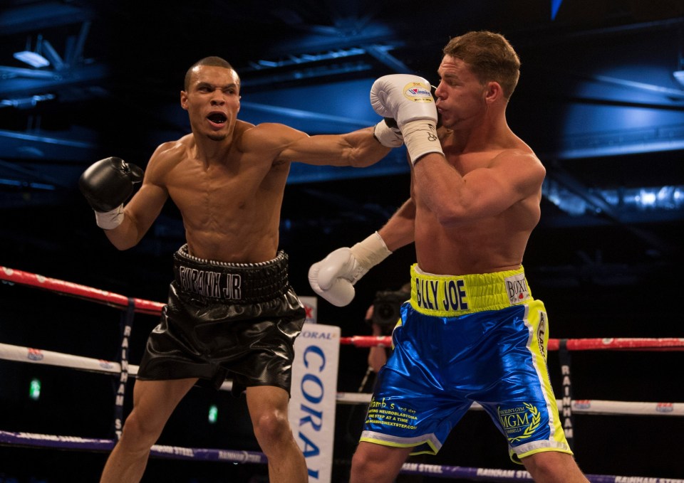 Chris Eubank Jr was beaten by Billy Joe Saunders