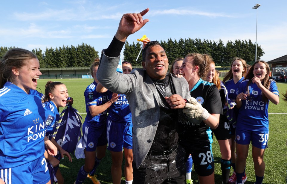 Jonathan Morgan and his Leicester City players will compete in the Women’s Super League next season