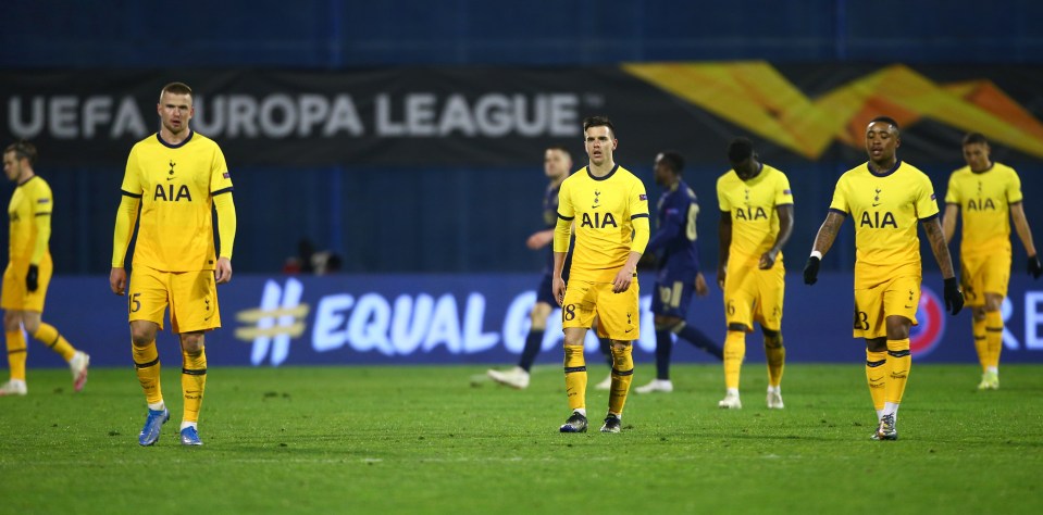 Spurs were humiliated by Dinamo Zagreb in the Europa League