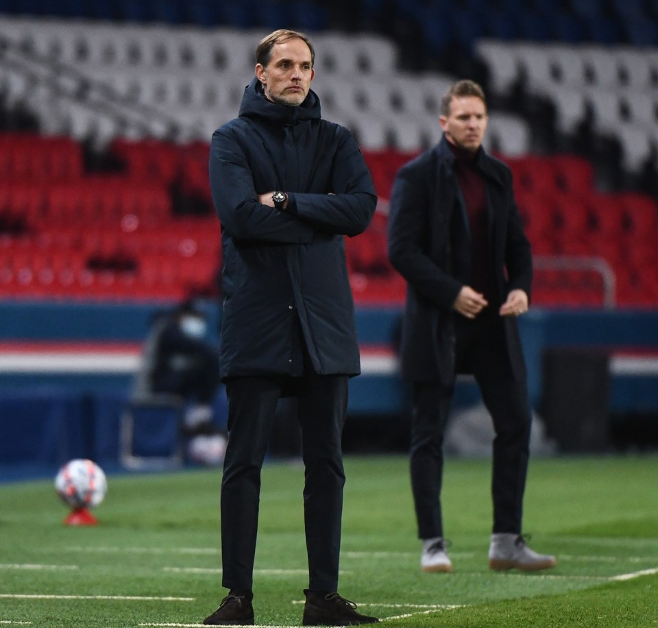 Tuchel and Nagelsmann came head-to-head in last season's Champions League semi-final