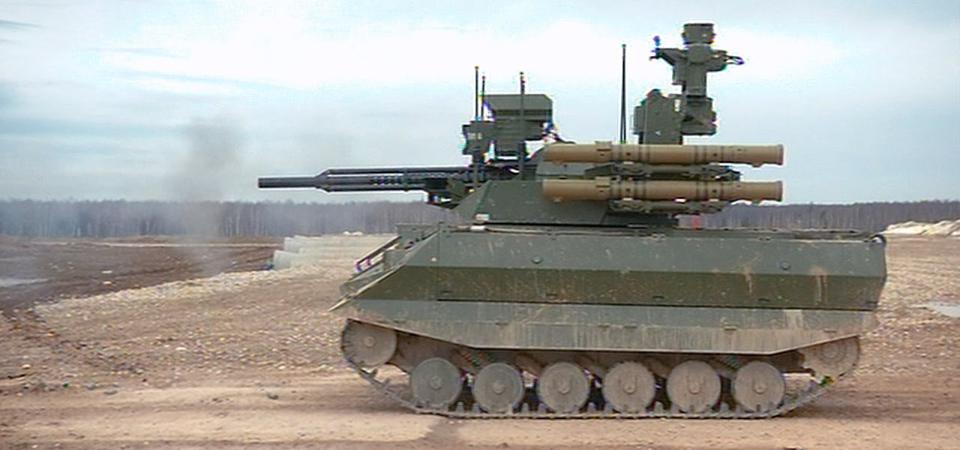  Russia has spent years developing its Uran-9 robotic tank