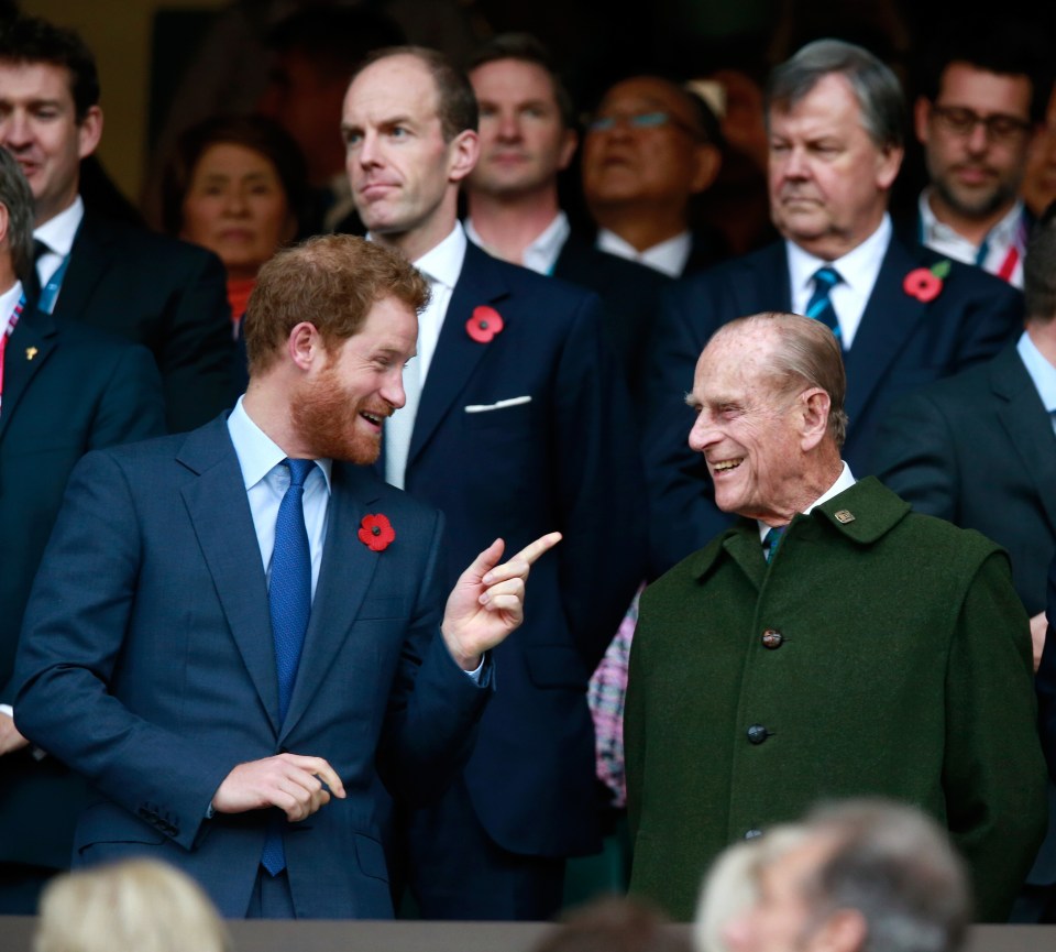 Prince Harry has flown back to the UK to attend Prince Philip's funeral